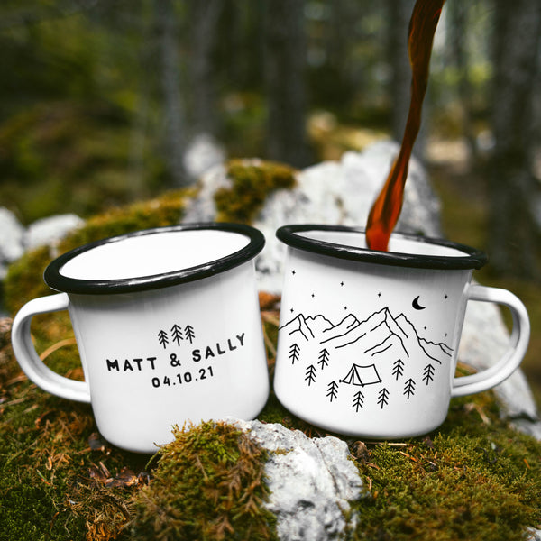 Camp Life Campfire Mug, Camping Mug, Outdoor Mugs, Nature Mug