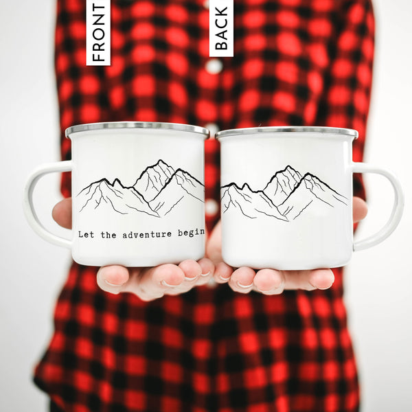 Custom Camping Mountain Mug