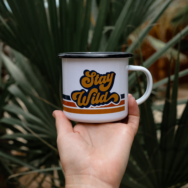 Stay Wild Personalized Camping Mug – The ODYSEA Store