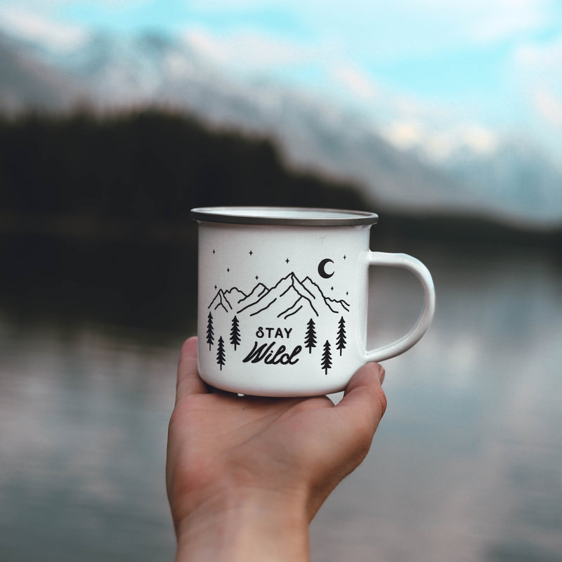 Stay Wild Personalized Camping Mug – The ODYSEA Store