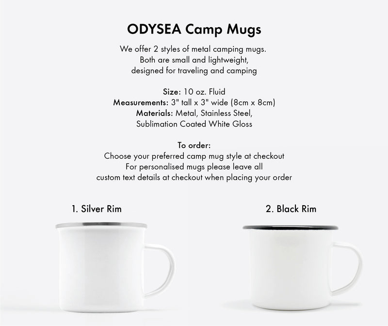 Bridesmaid Proposal Camping Mugs