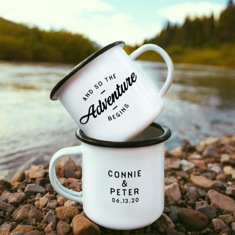 And So The Adventure Begins Camping Mug – The ODYSEA Store