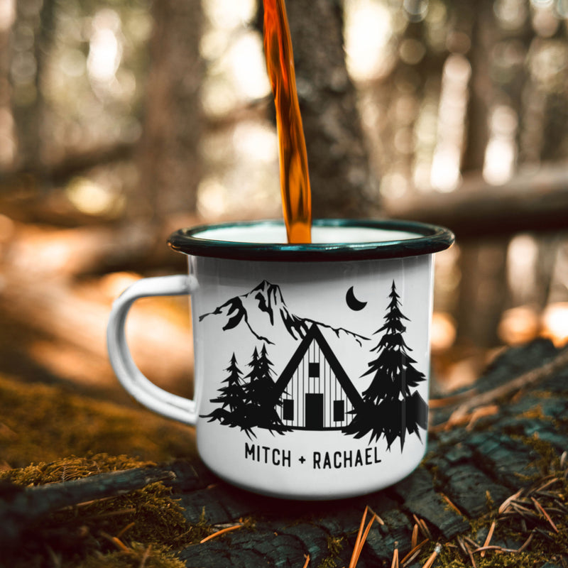 Cosy Cabin Campfire Mug