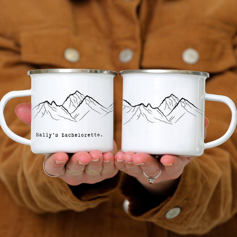 Custom Camping Mountain Mug
