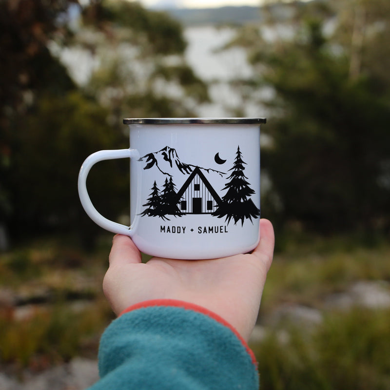 Cosy Cabin Campfire Mug