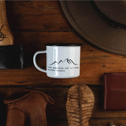 The Mountains are Calling Mother Fuckers Campfire Mug