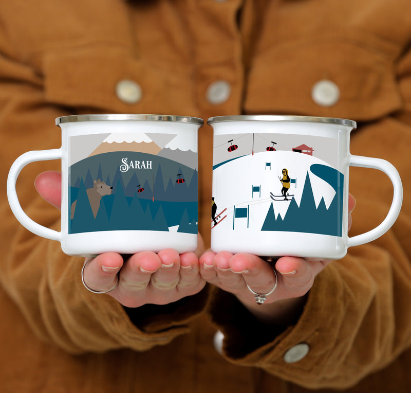Snowboarding　Personalized　–　Mug　The　Ski　Store　Camping　ODYSEA