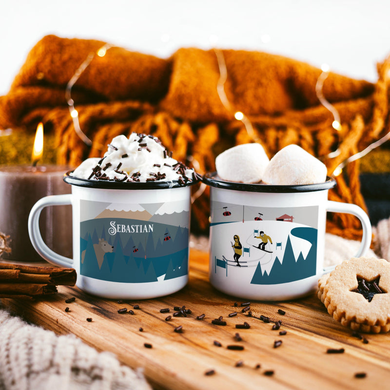 Winter Campfire Coffee Mug  High Quality – The ODYSEA Store