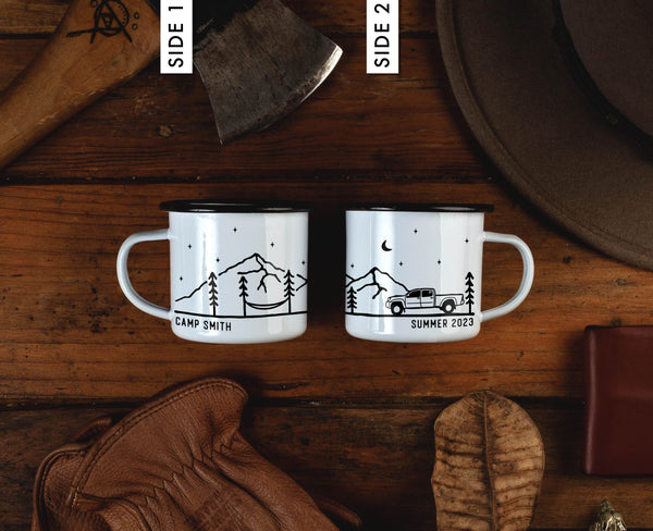 Campervan Personalized Vanlife Camp Mug