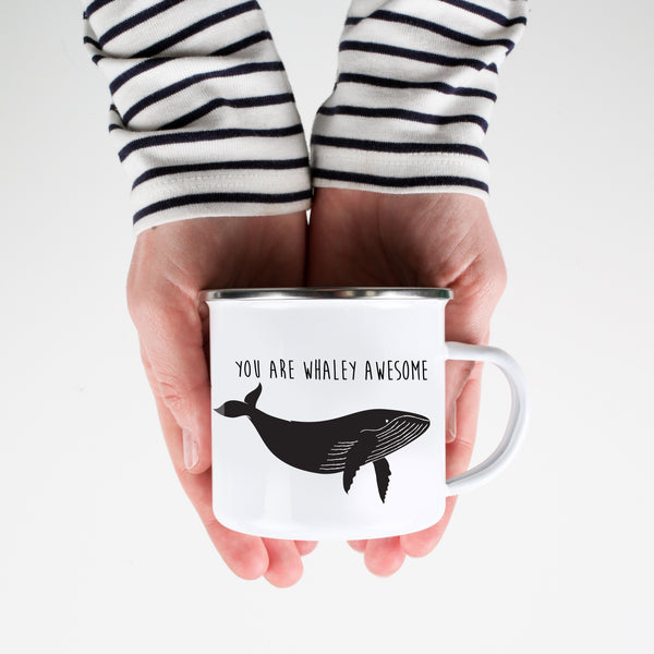 You Are Whaley Awesome Humpback Whale Mug - Personalized Camp Mugs - ODYSEA Store USA